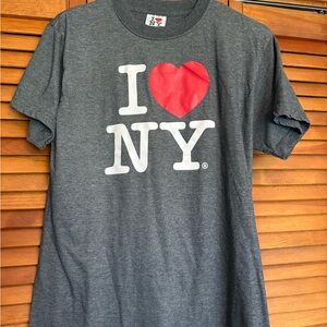 I Love NY Gray T-Shirt